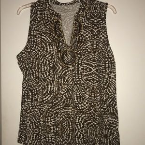 Dressy Top with Beading around neck